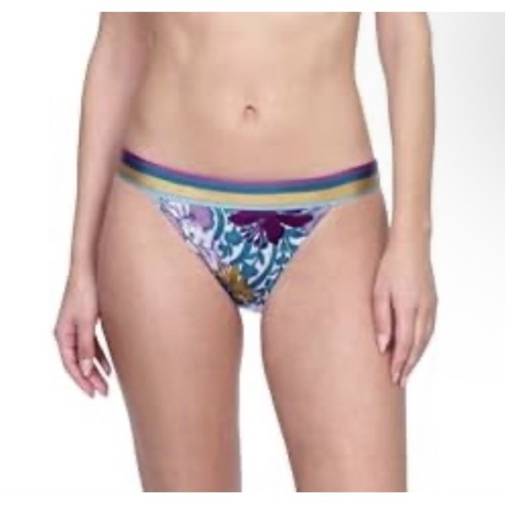 Gottex Women Size 10 Floral Vibrant Hipster Bali Bikini Bottom